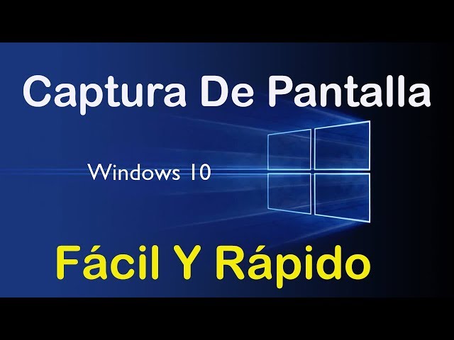 Formas de cómo capturar tu pantalla en Windows 8,10 y 11