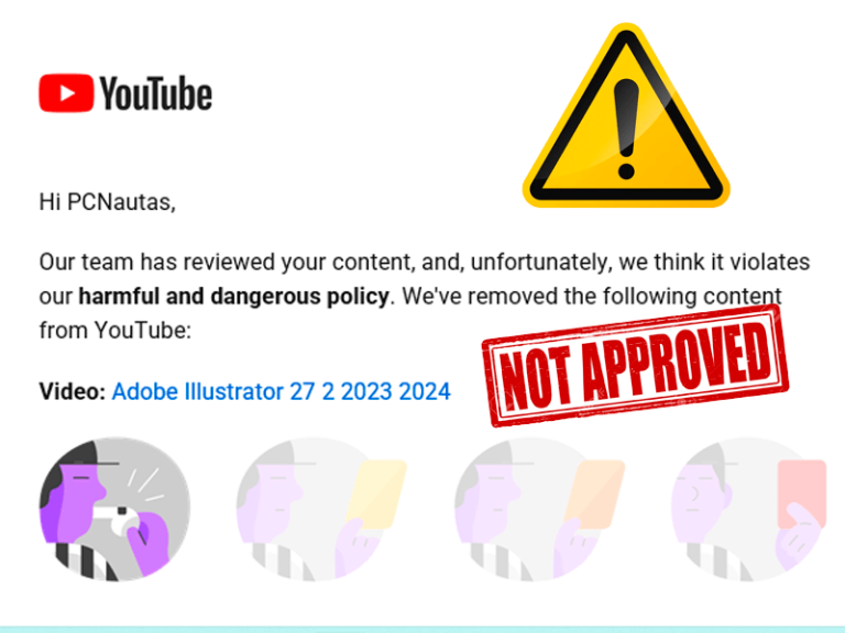 ¿Cometiste una falta en YouTube? ¿Como quitar la advertencia en YouTube?